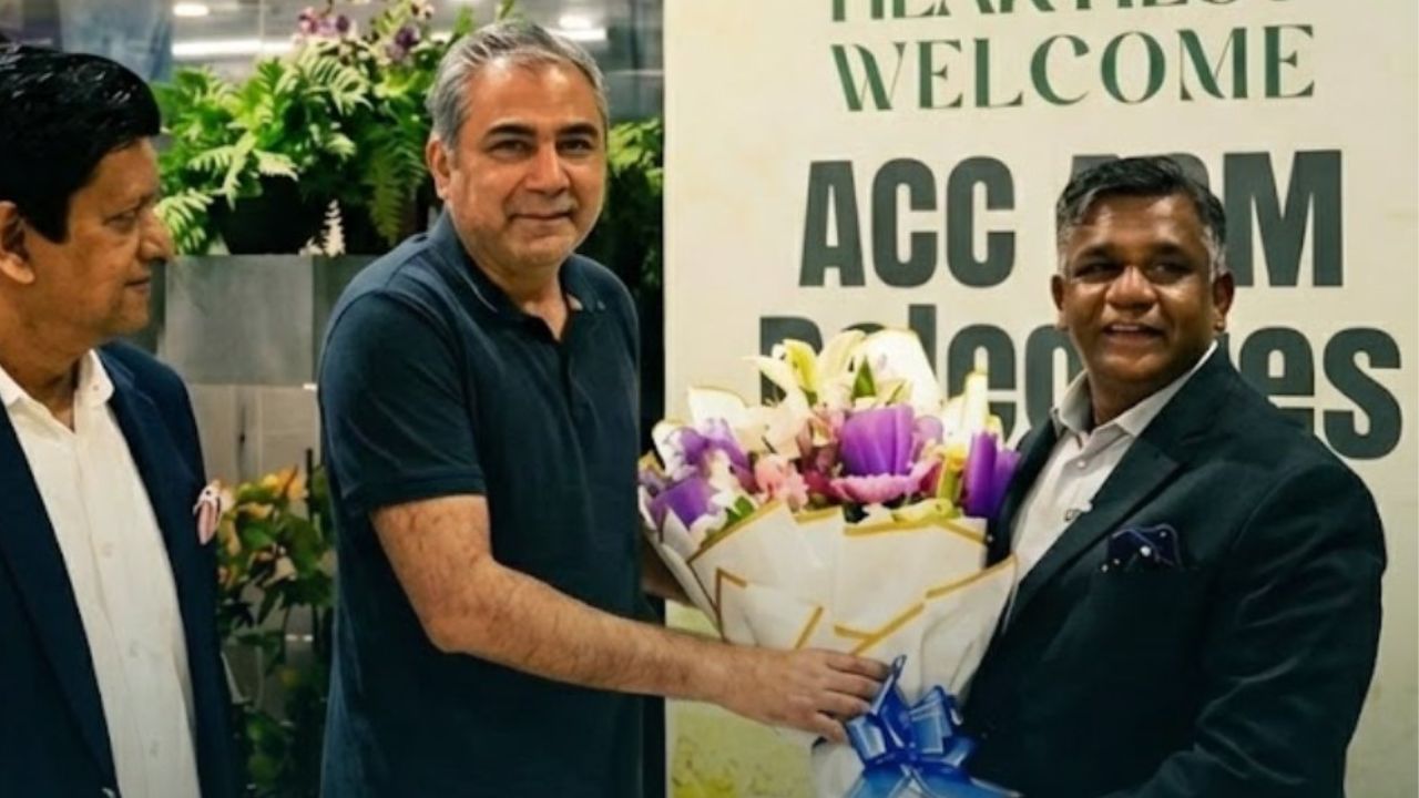 PCB Chief Welcomes BCB Chief Aminul Islam Bulbul in Lahore.