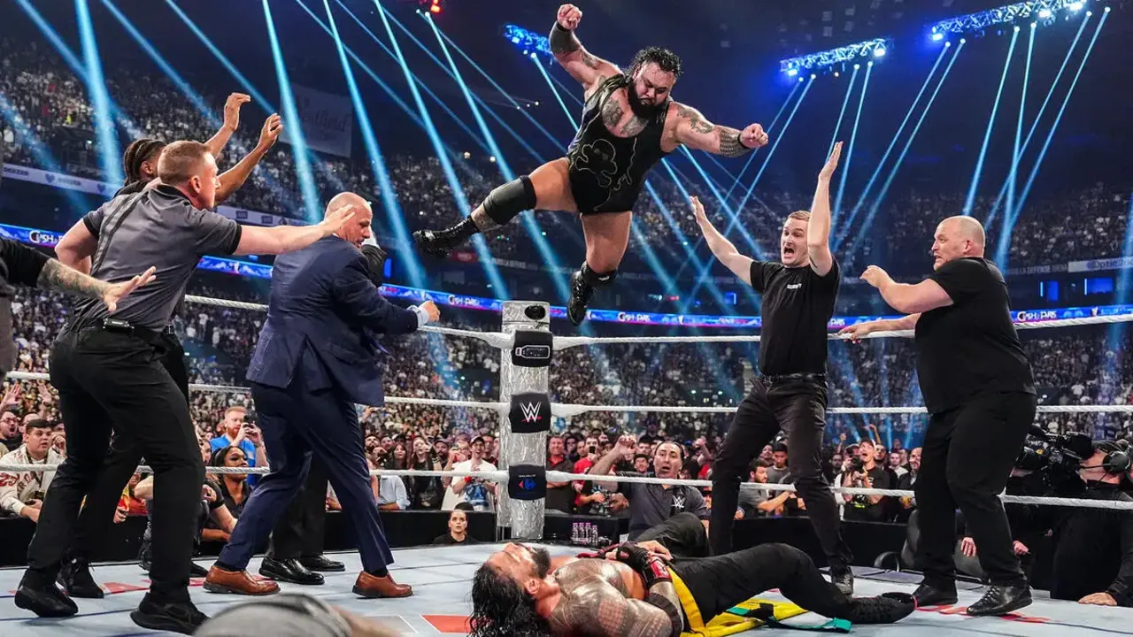 Roman Reigns Bronson Reed Roman Reigns Bronson Reed