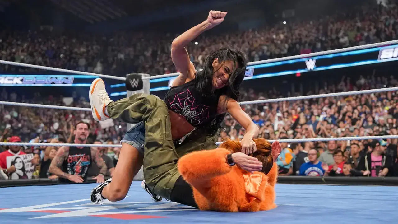 AJ Lee Becky Lynch