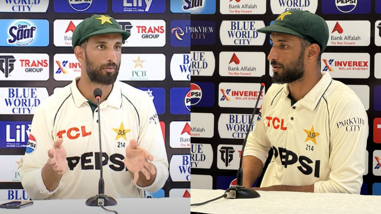 Shan Masood Press Conference