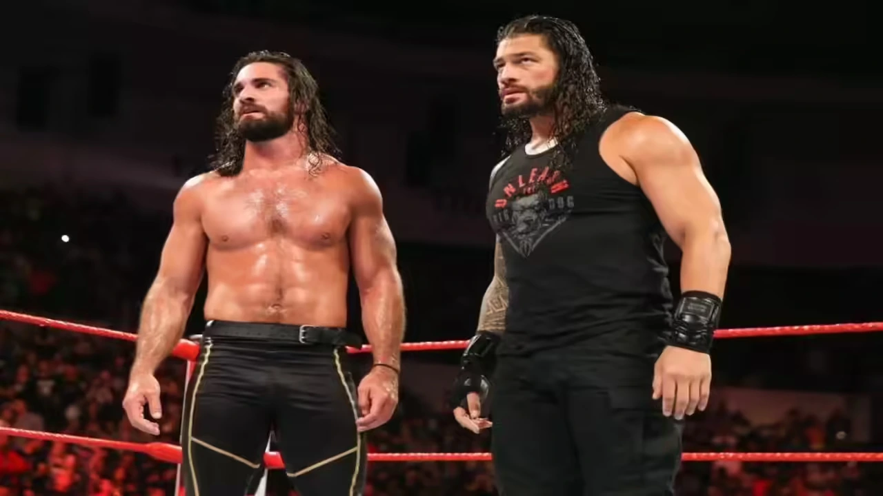Roman Reigns and Seth Rollins