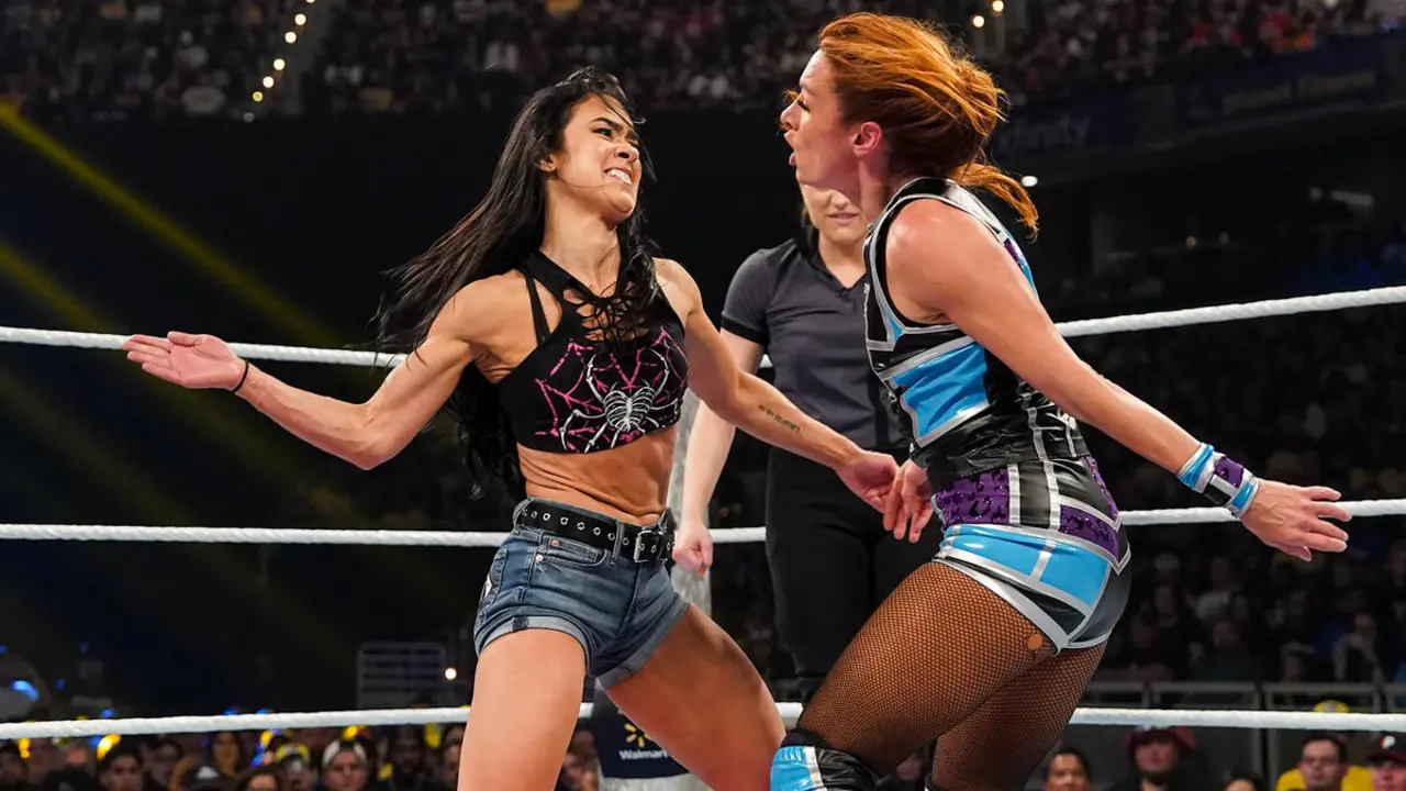 AJ Lee Becky Lynch