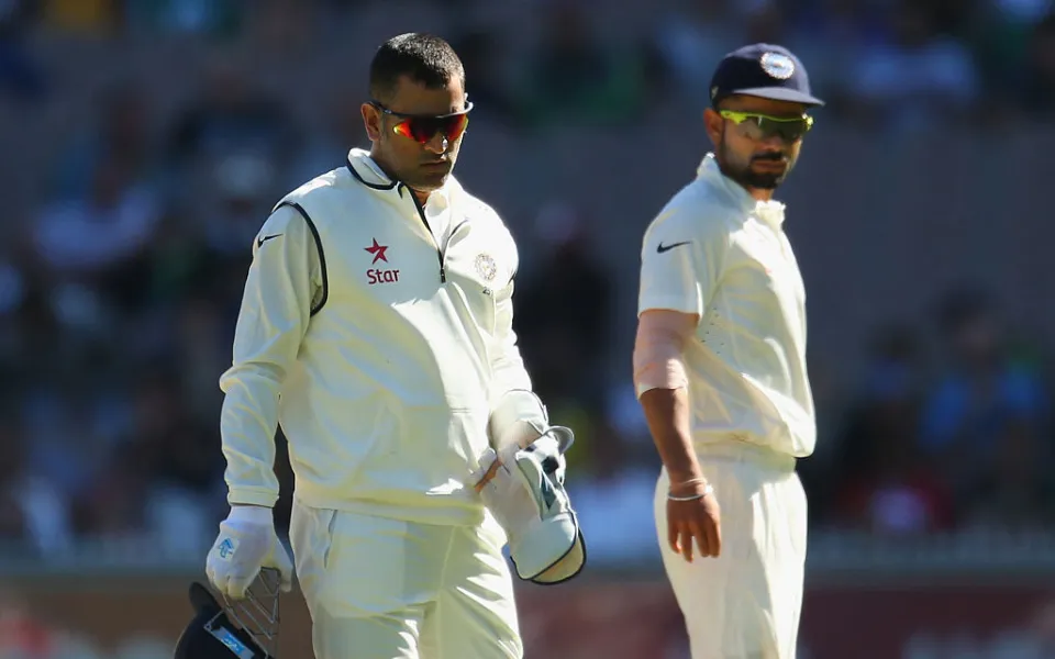 MS Dhoni And Virat Kohli