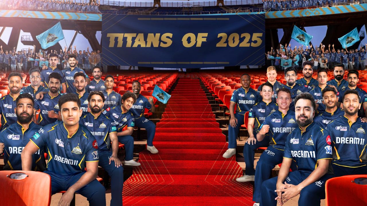 GT Team Gujarat Titans Best Playing 11 for IPL 2025