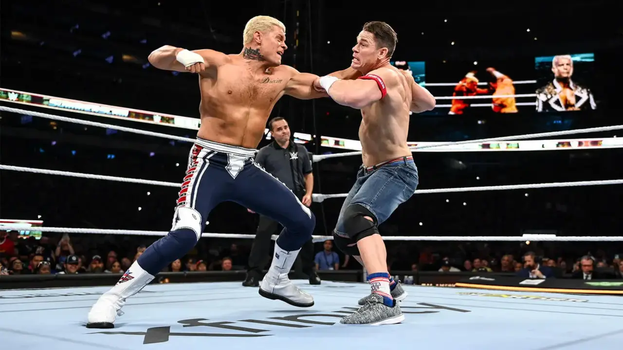Summerslam John Cena Cody Rhodes Summerslam John Cena Cody Rhodes