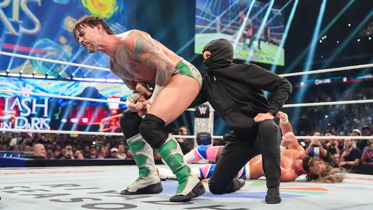 CM Punk Clash in Paris Seth Rollins