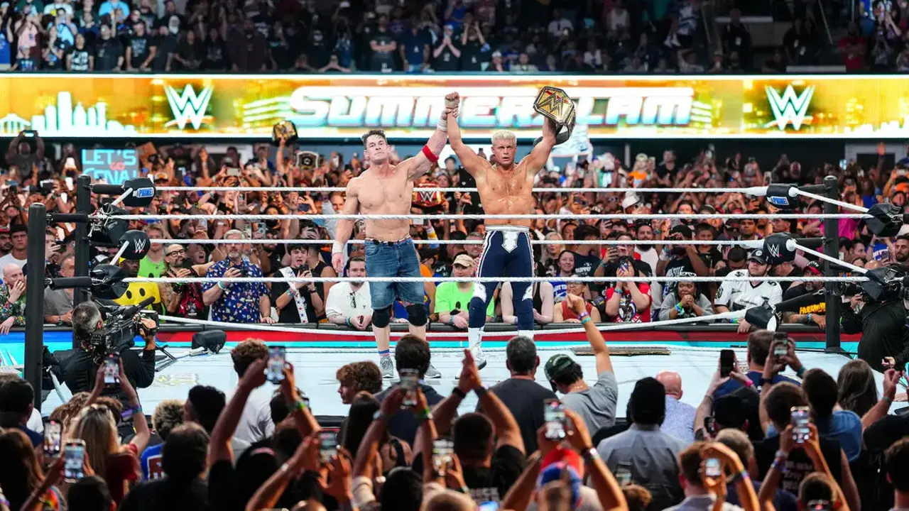 Summerslam John Cena Cody Rhodes Summerslam John Cena Cody Rhodes