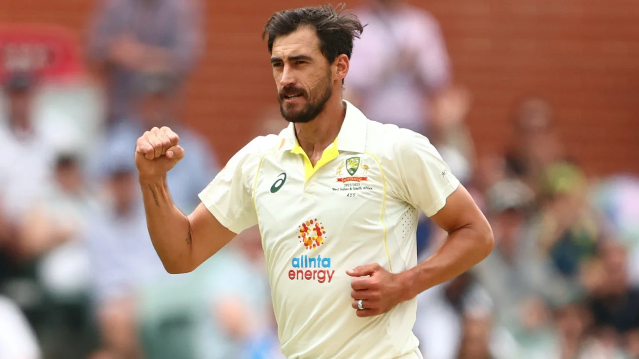 Mitchell Starc 100th test match Mitchell Starc 100th test match