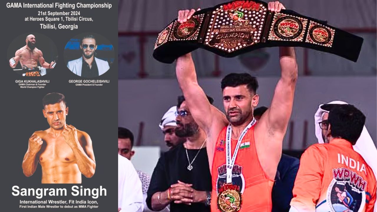 Sangram Singh Elated with support of Finolex Pipes Madhav Mukul Foundation and Heinrich for his MMA...