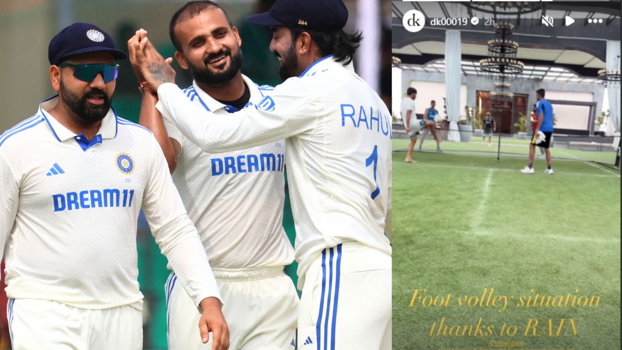 IND vs BAN 2nd Test If not cricket then senior players of Team India started playing football