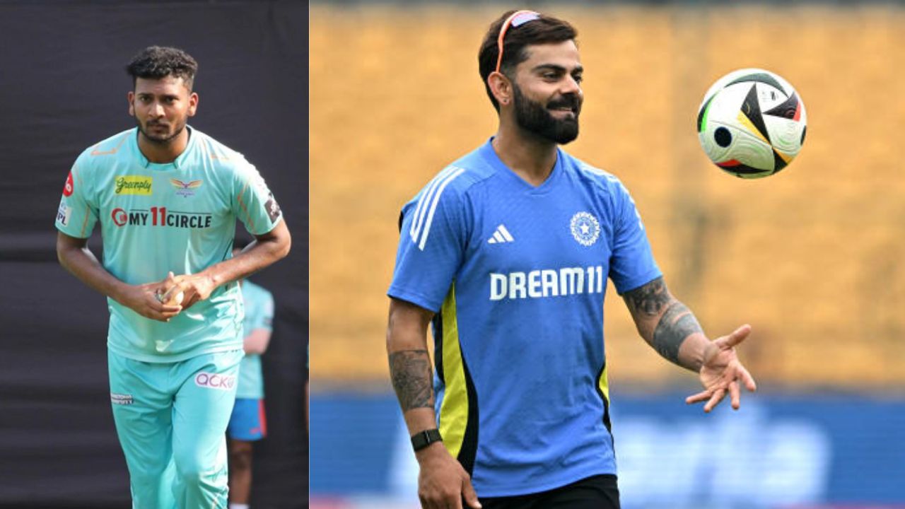 Virat Kohli Mohsin Khan