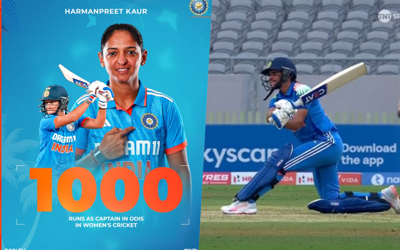 Harmanpreet Kaur 1000 Runs