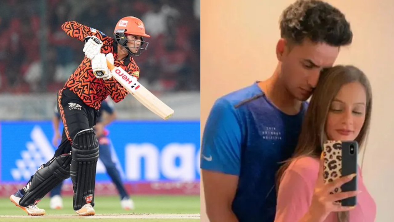 Abhishek Sharma With Girl Friend