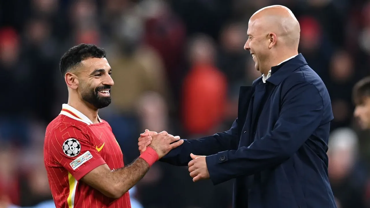 Arne Slot Mohamed Salah