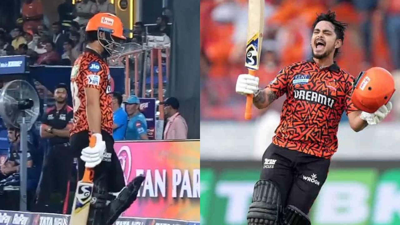 Ishan Kishan out on golden duck