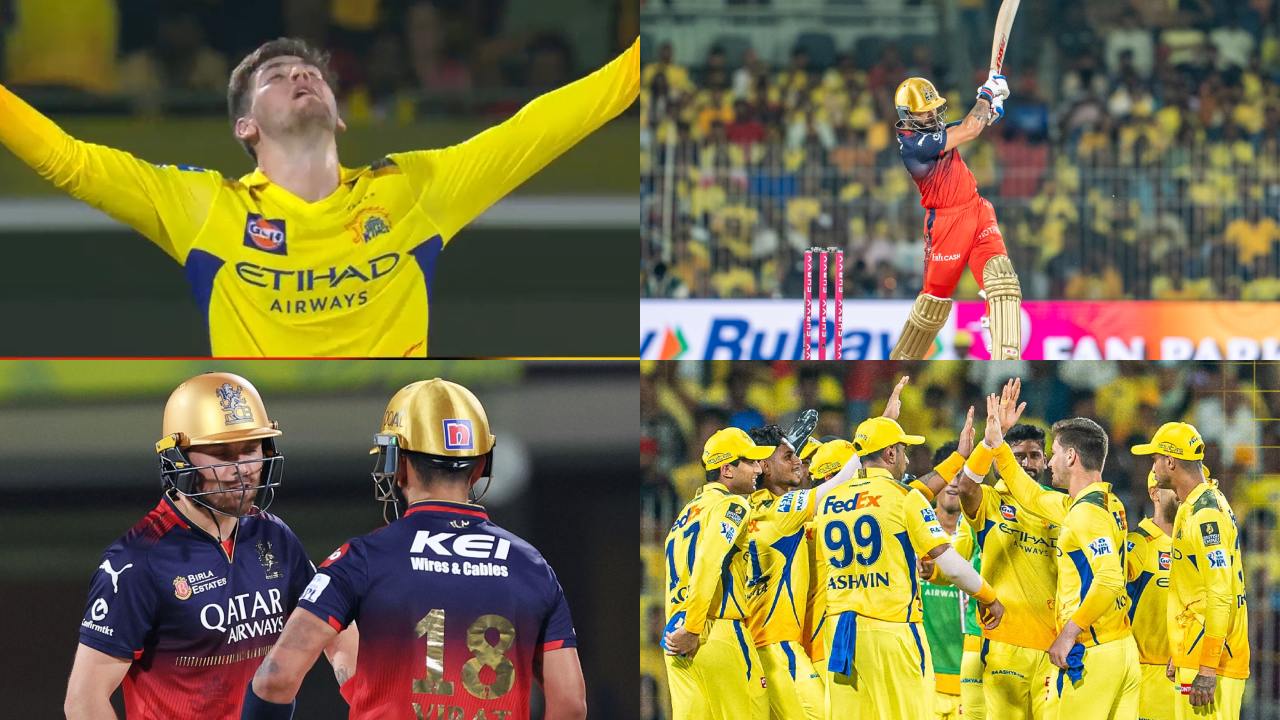 IPL 2025 RCB vs CSK Innings Highlights