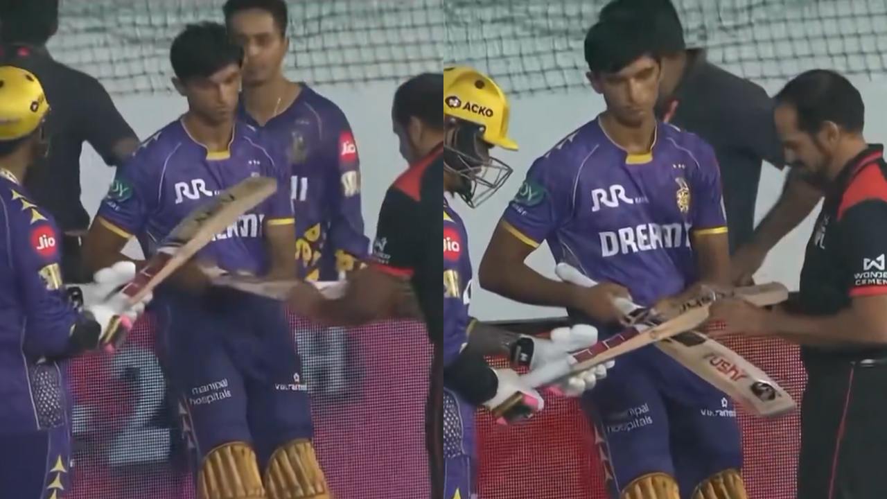 IPL 2025 KKR 3 Batter's Bat Fail In Gauge Test