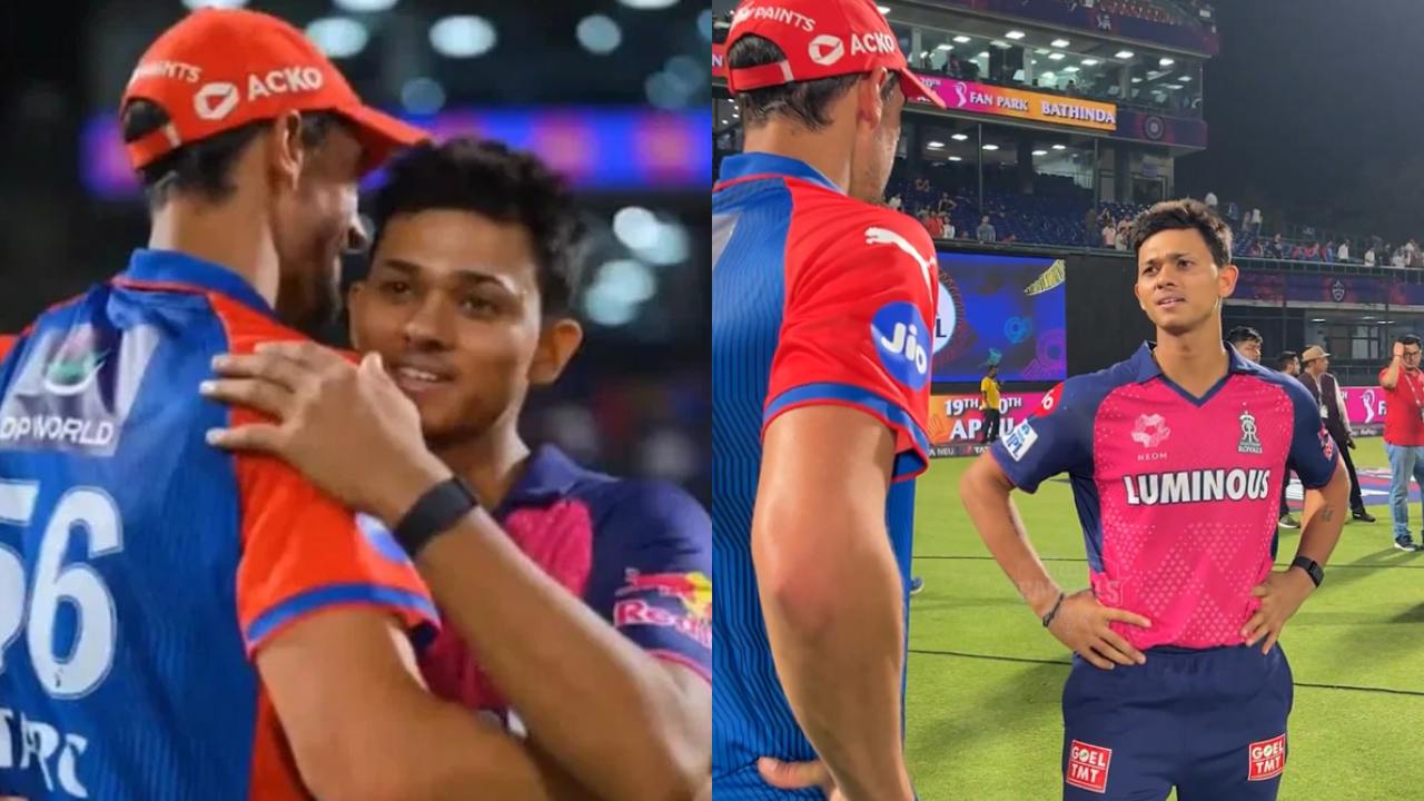 Yashasvi Jaiswal called Mitchell Starc legend after IPL 2025 DC vs RR Match