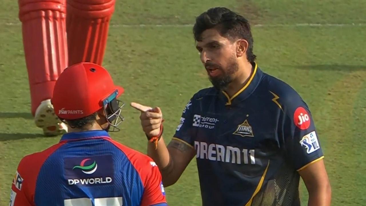 Ishant Sharma and Ashutosh Sharma verbal fight during IPL 2025 GT vs DC 35th Match