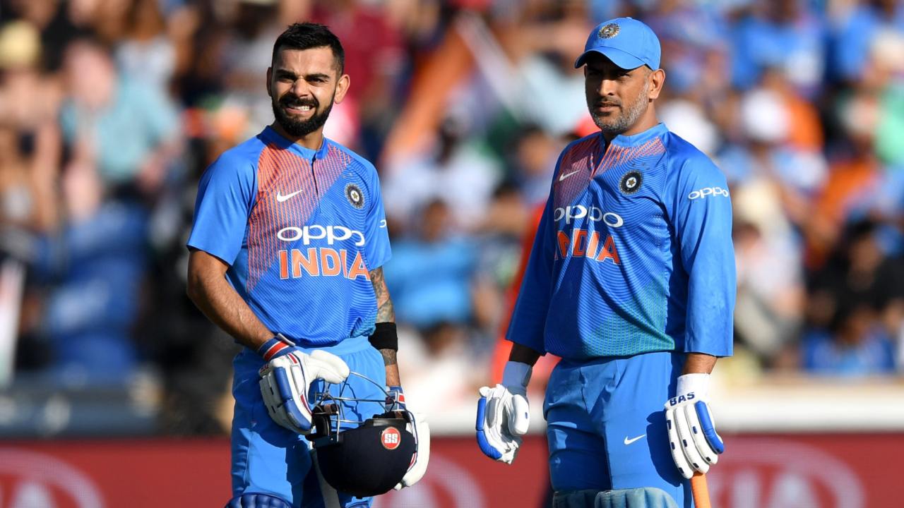 Virat Kohli and MS Dhoni