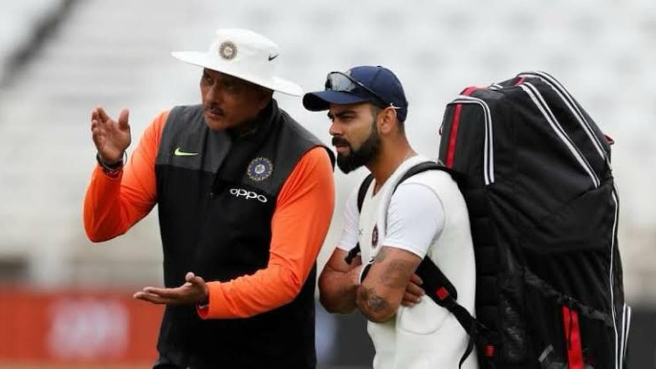 Virat Kohli and Ravi Shastri