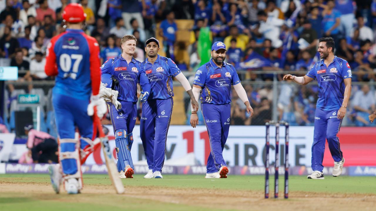 IPL 2025 Points Table Update after MI vs DC 63rd Match