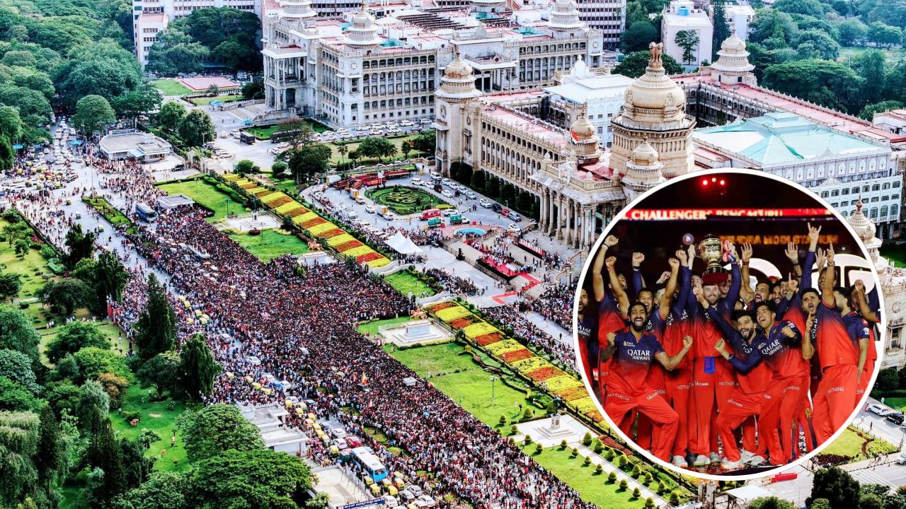 RCB celebration in Bengaluru