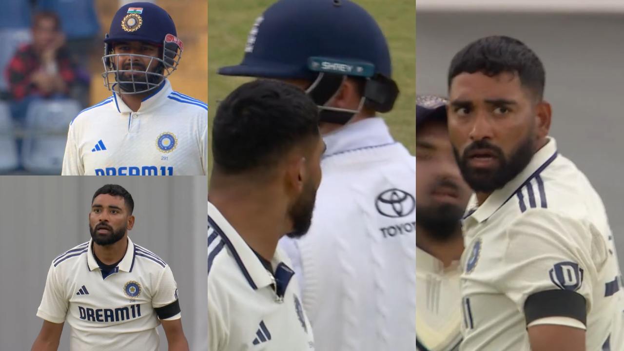 Mohammed Siraj And Rishabh Pant