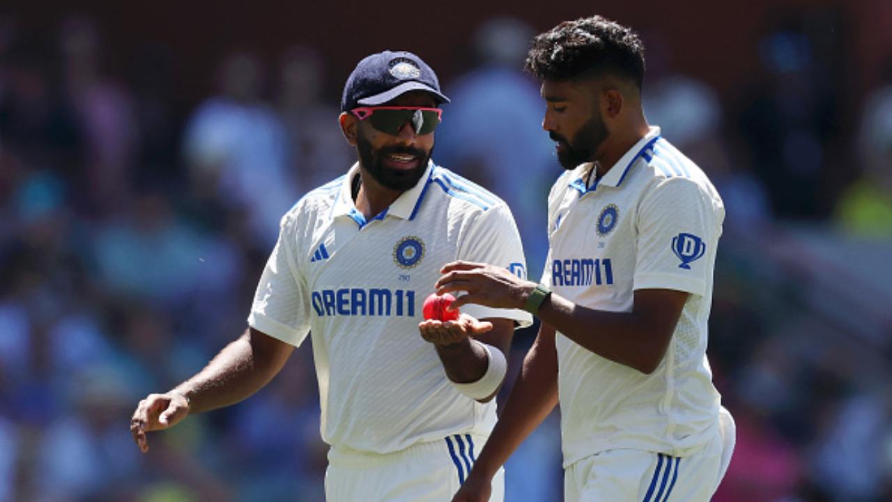 Mohammed Siraj and Jasprit Bumrah
