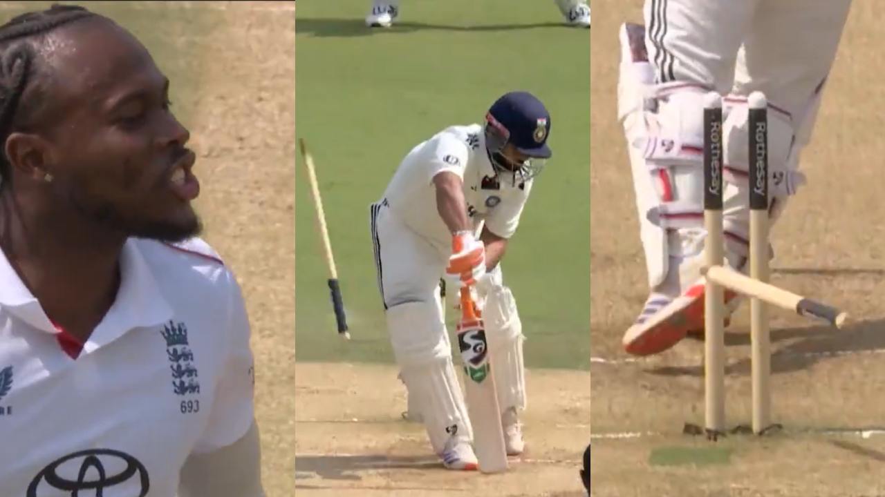 Jofra Archer bowled Rishabh Pant