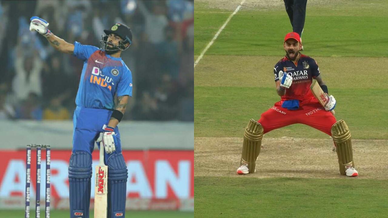Virat Kohli 4 iconic revenge celebrations