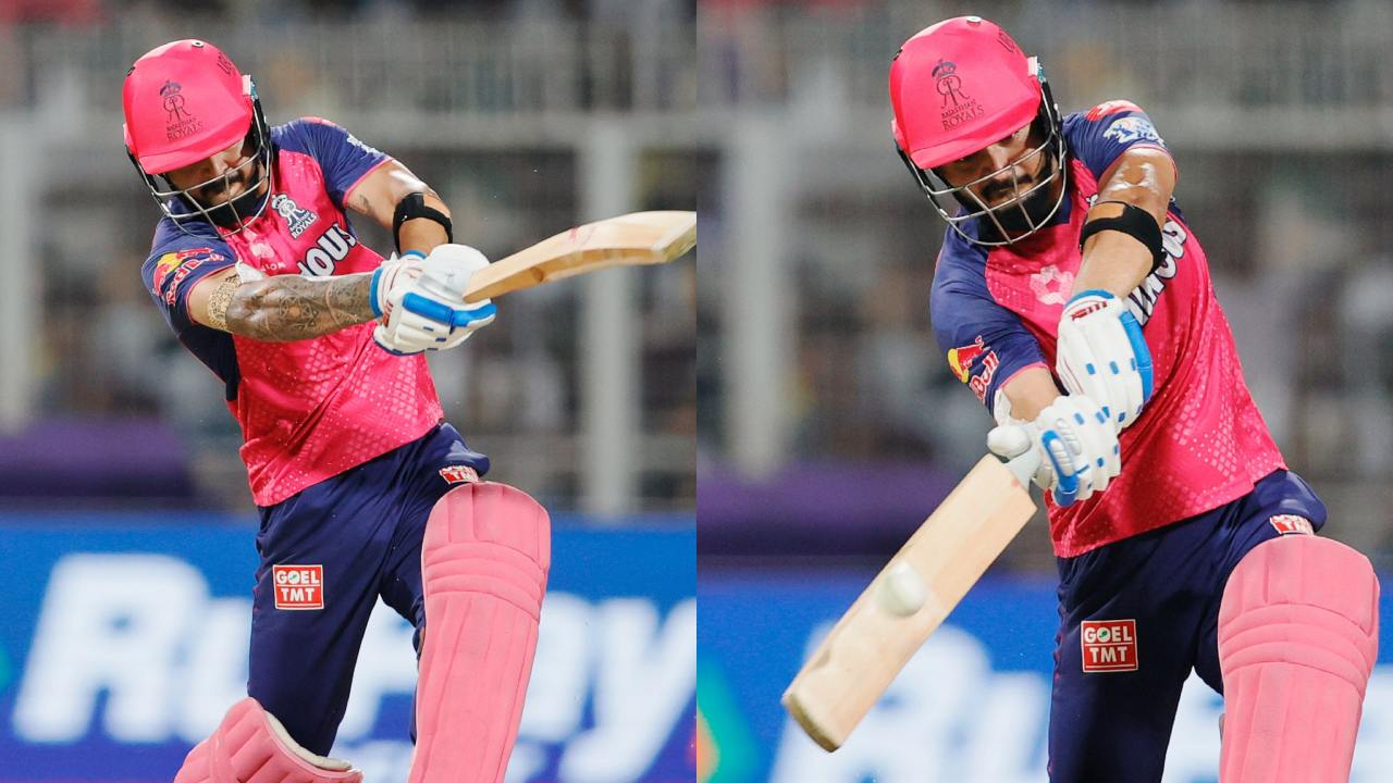 Riyan Parag Hit 6 consecutive sixes In IPL 2025