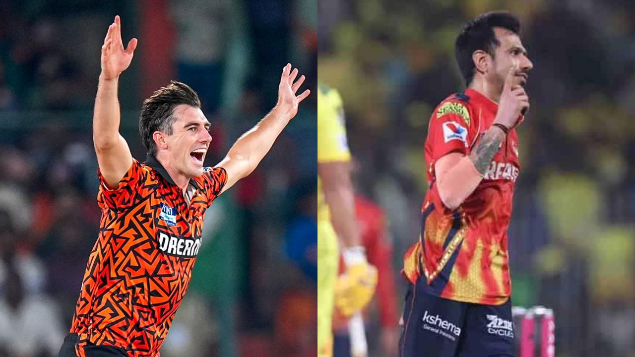 IPL 2025 Pat Cummins consecutive 3 wickets on over 1st ball