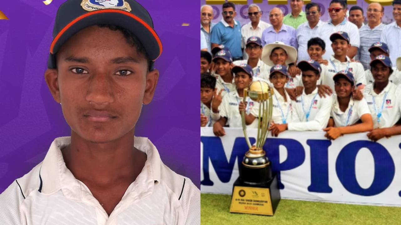 13 year old Mohd Kaif not out double hundred
