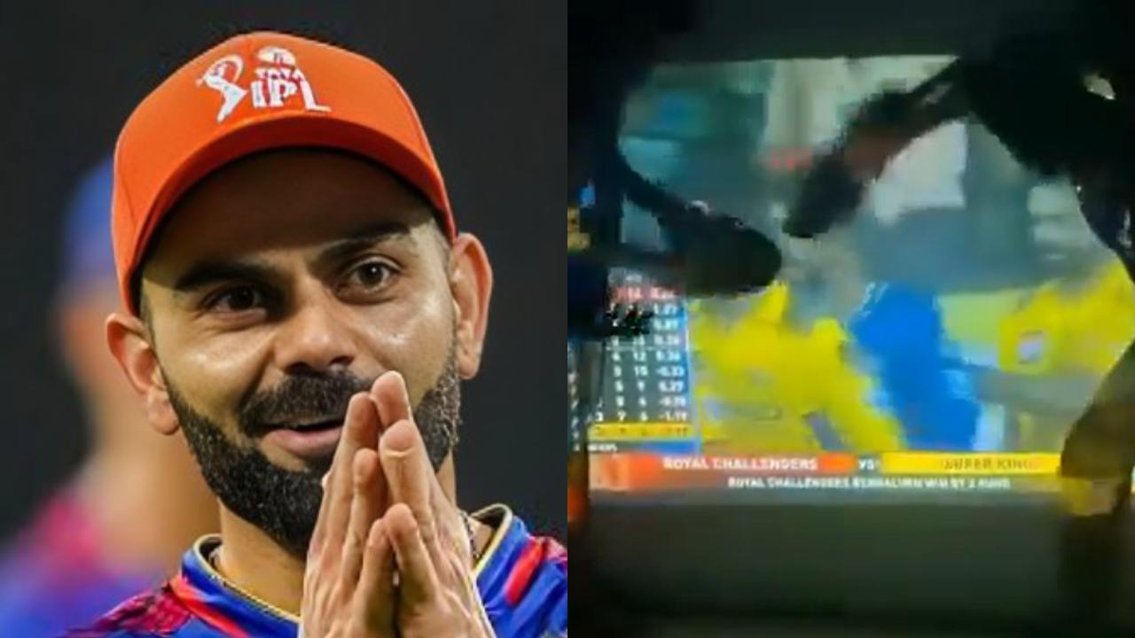 IPL 2025 Virat Kohli and RCB fans nonsense action