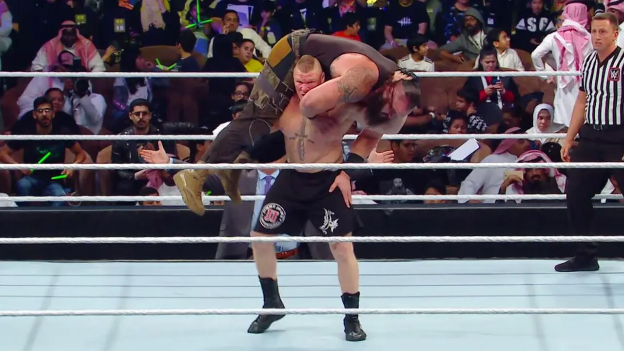 Brock Lesnar Braun Strowman