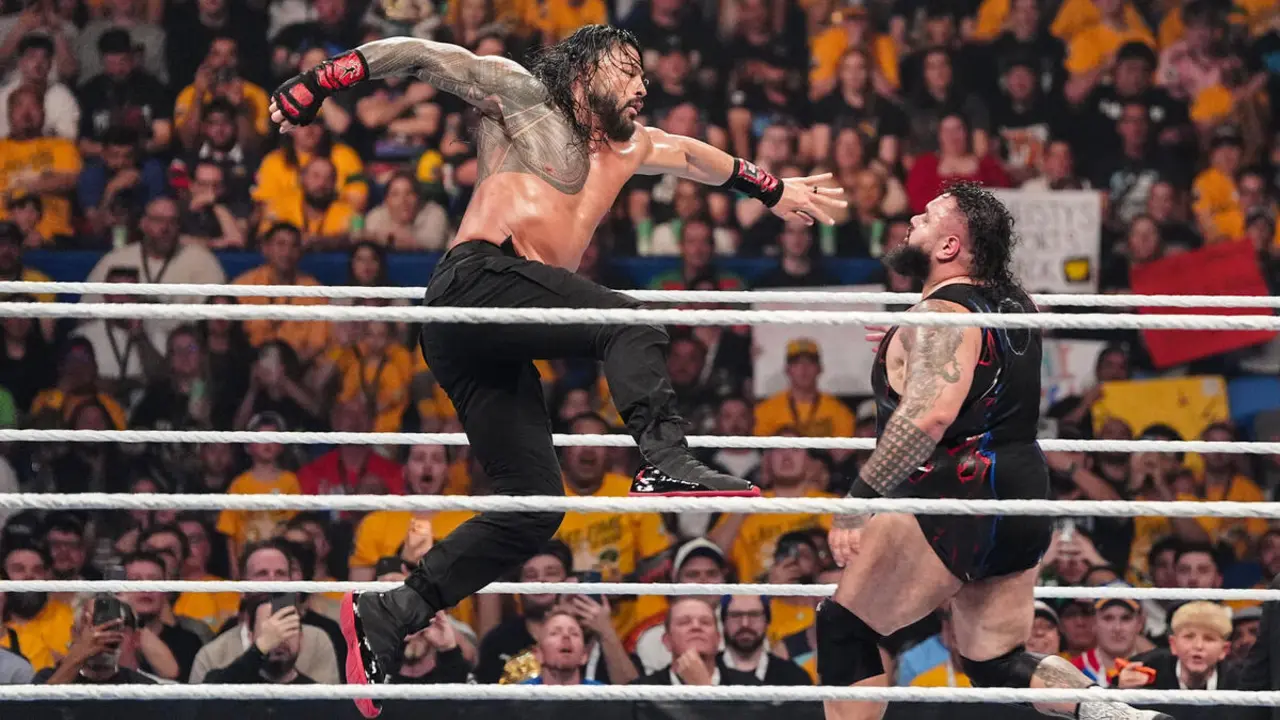 Bronson Reed Roman Reigns Bronson Reed Roman Reigns