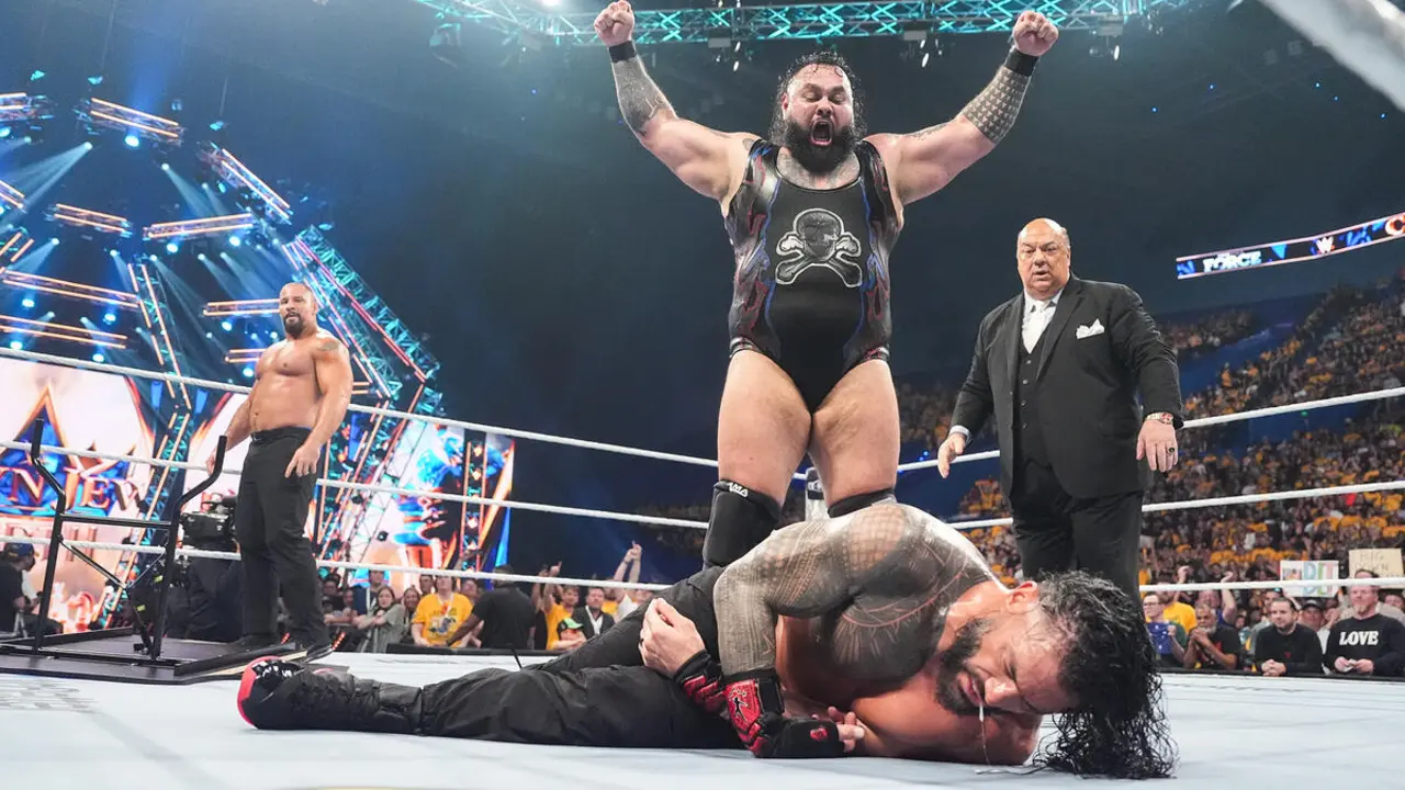 Bronson Reed And Roman Reigns
