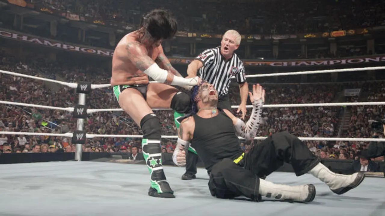 CM Punk Jeff Hardy Night Of Champions 2009