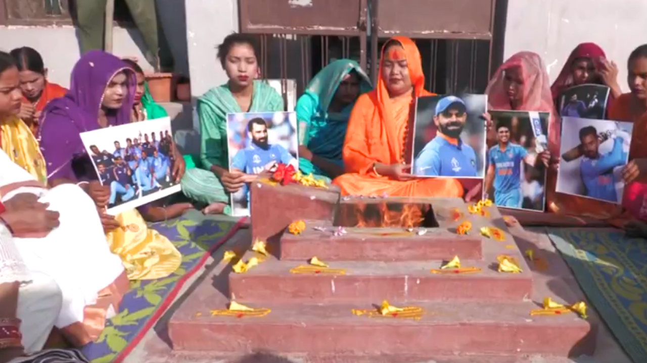 Champions Trophy Final IND Vs NZ Match Pooja And Havan Video For Team India Win