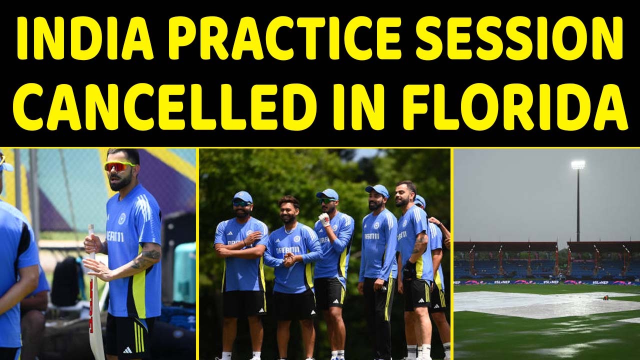 india practice session cancelled in florida