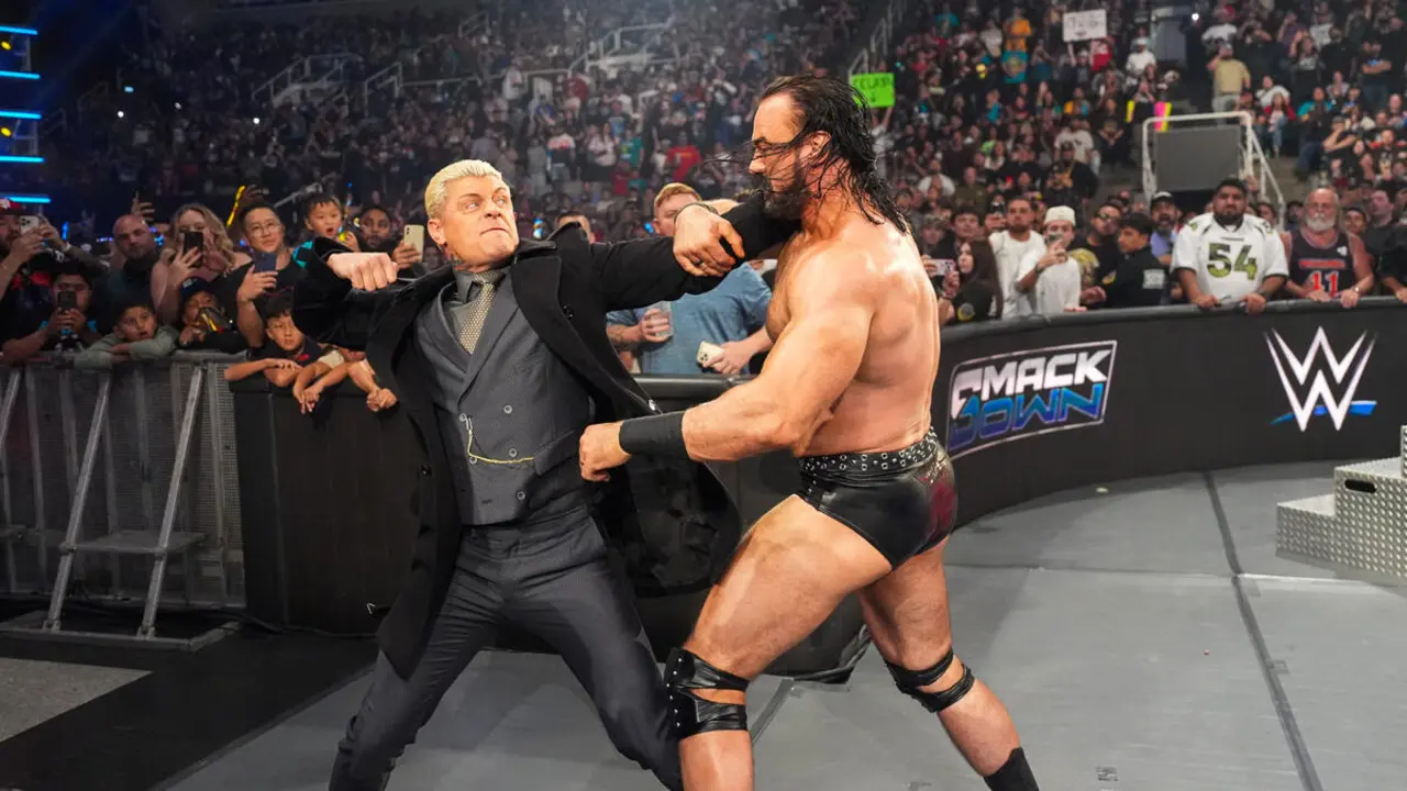 Cody Rhodes Drew McIntyre