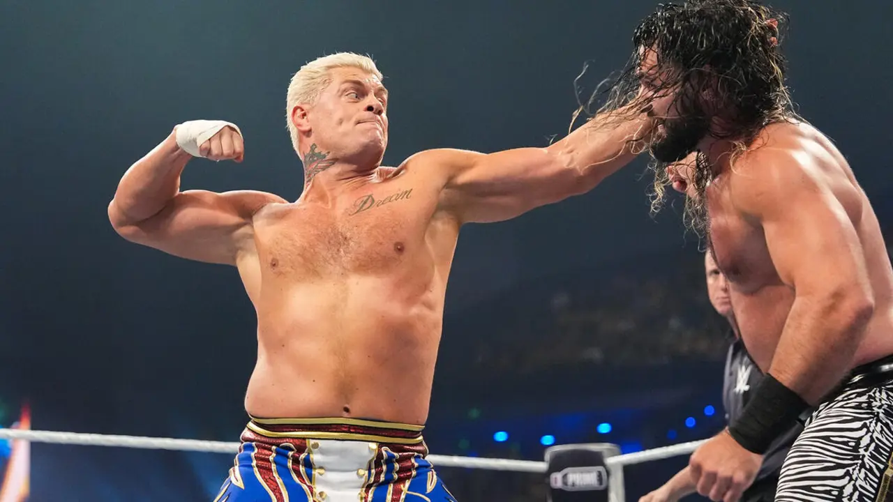 Cody Rhodes Seth Rollins