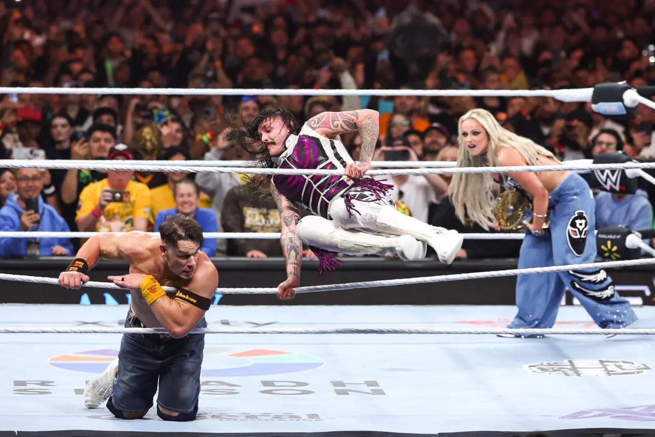 Dominik Mysterio Liv Morgan John Cena Dominik Mysterio Liv Morgan John Cena