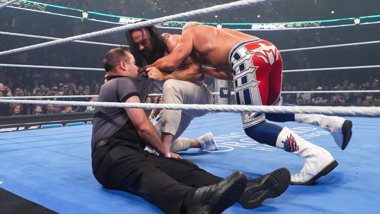 Drew McIntyre Cody Rhodes Smackdown Drew McIntyre Cody Rhodes Smackdown