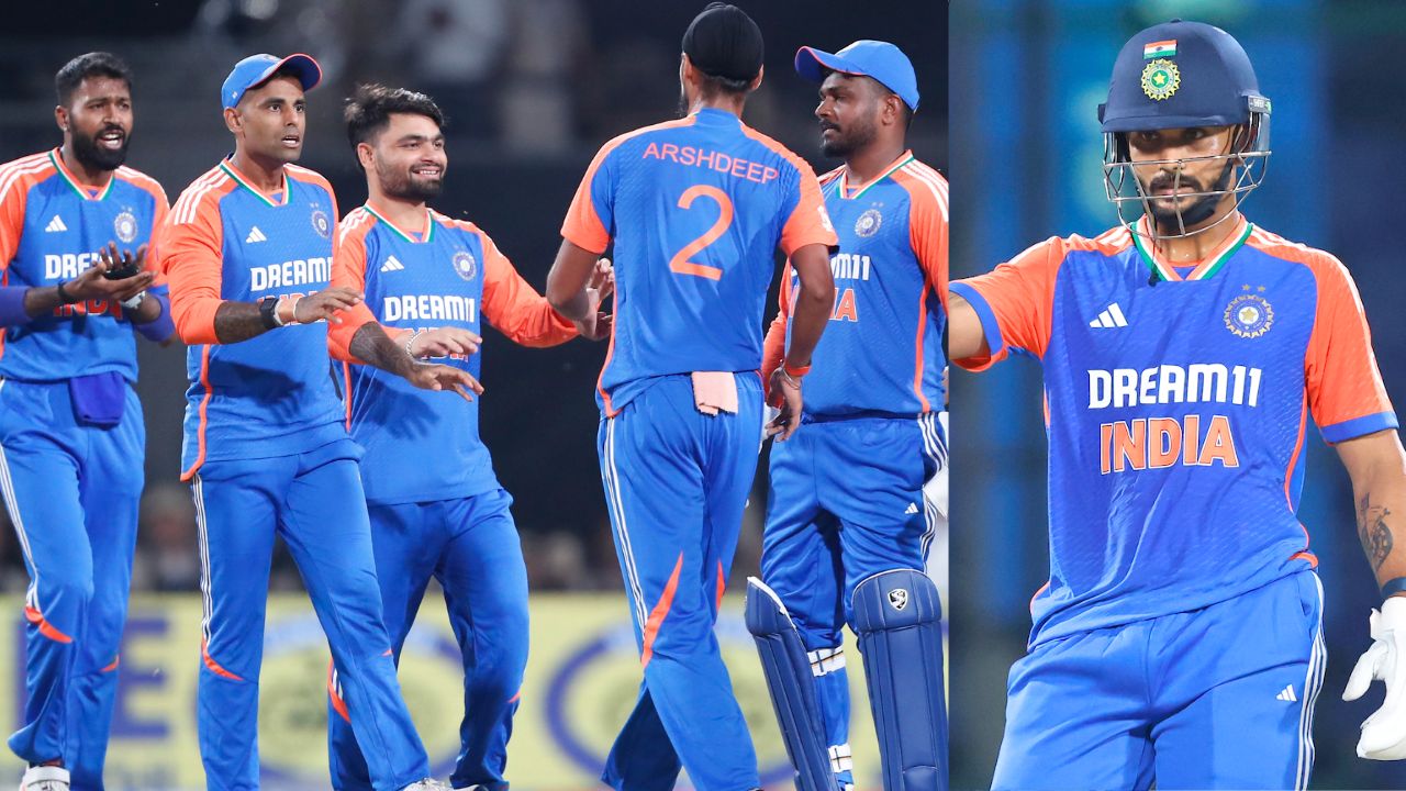 Team India Arrived Hyderabad Video All eyes will be on local boy Tilak Verma and Nitish Reddy