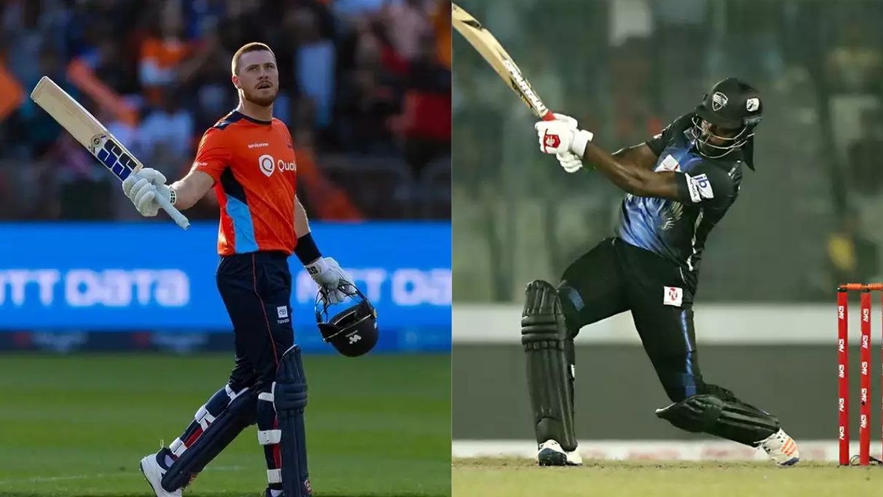 Finn Allen Chris Gayle