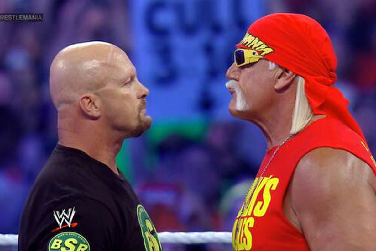 Steve Austin Hulk Hogan Steve Austin Hulk Hogan