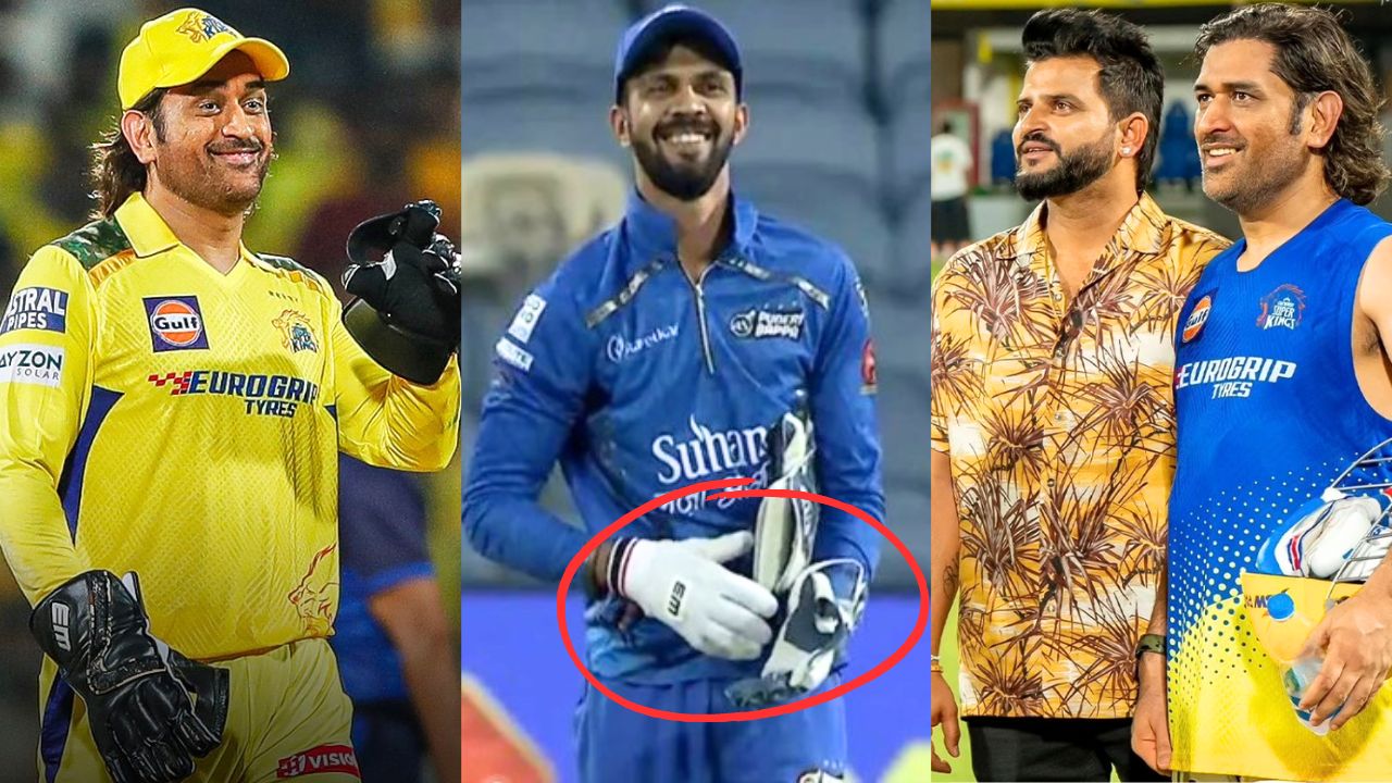 Chennai Super Kings IPL 2025 Ruturaj Gaikwad Wicket Keeping MS Dhoni
