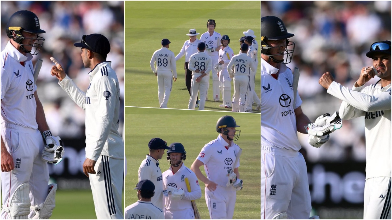 IND Vs ENG 3rd Test Fight
